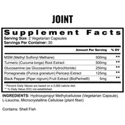 Joint Supplement Facts