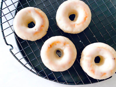 Birthday Cake Protein Donut Recipe