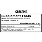 Creatine Supplement Facts