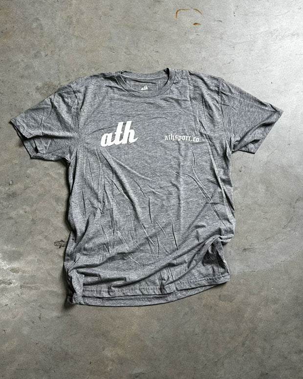 DUAL HIT TEE GREY