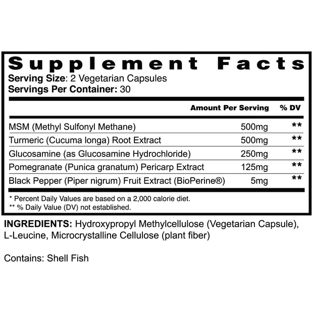 Turmeric Based Joint Capsules SFP