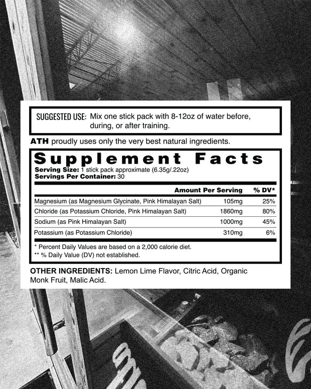 Electrolyte Stickpack Lemon Lime SFP