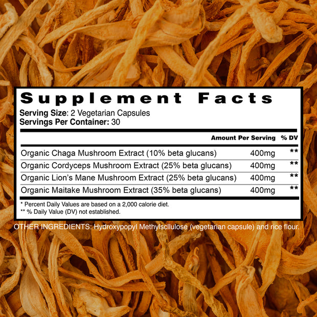 Adaptogenic Mushroom Capsules SFP