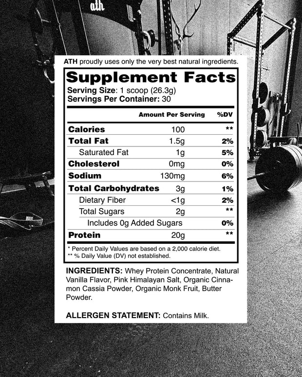 Grassfed Whey Build Vanilla Bean SFP