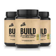 Grassfed Whey Build Strawberry Milkshake